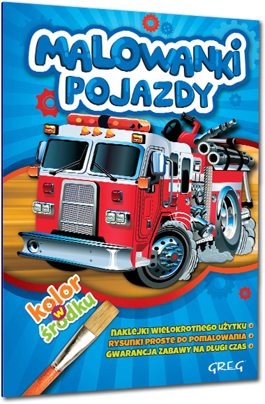 Malowanki - pojazdy